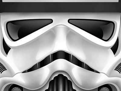 Stormtrooper 80s digital empire geek helmet movie scifi star stormtrooper vector wars