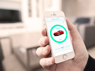 Electric Car Charge Check App app car functionality prototype ui usability utility ux visual