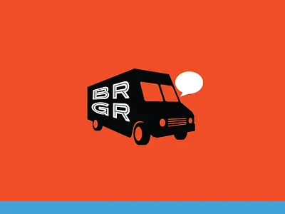 Food Truck Tweets brgr burgers food truck gms icon logo twitter