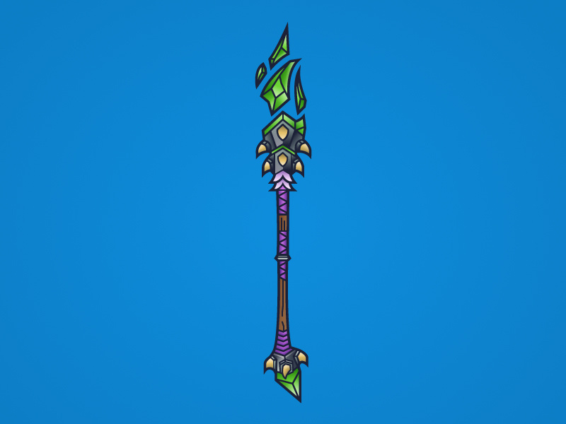 Example of World of Warcraft Staff