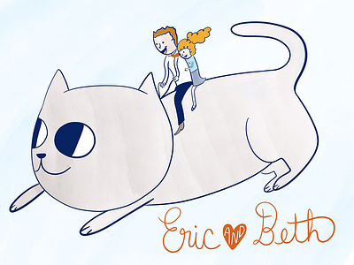 My own engagement announcement for the social media world. cat cats love
