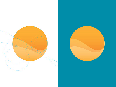 Rejected Icon icon ocean sun waves