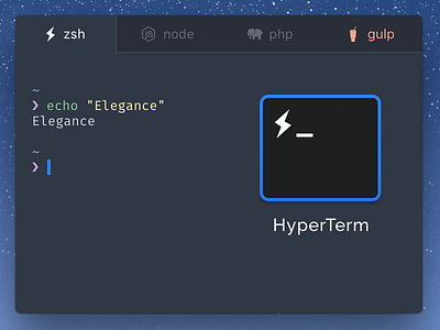 HyperTerm base16 dark hyperterm ocean terminal theme