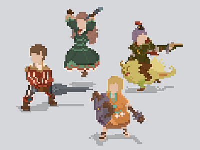 Tree of Savior pixel art art character game pixel tos tree of savior