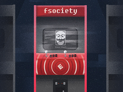 Mr Robot arcade arcade machine fsociety mr robot tv show