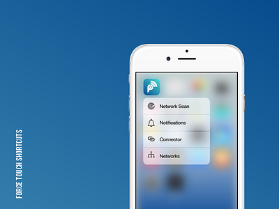 Force Touch 3d 3d touch app force force touch icon shortcut shortcuts touch ui ux
