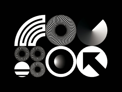 Moon black circle circles design geometric graphicdesign poster withe