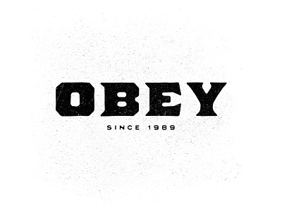 Chunky Serif brand display font inspired lettering obey old serif style typography vintage