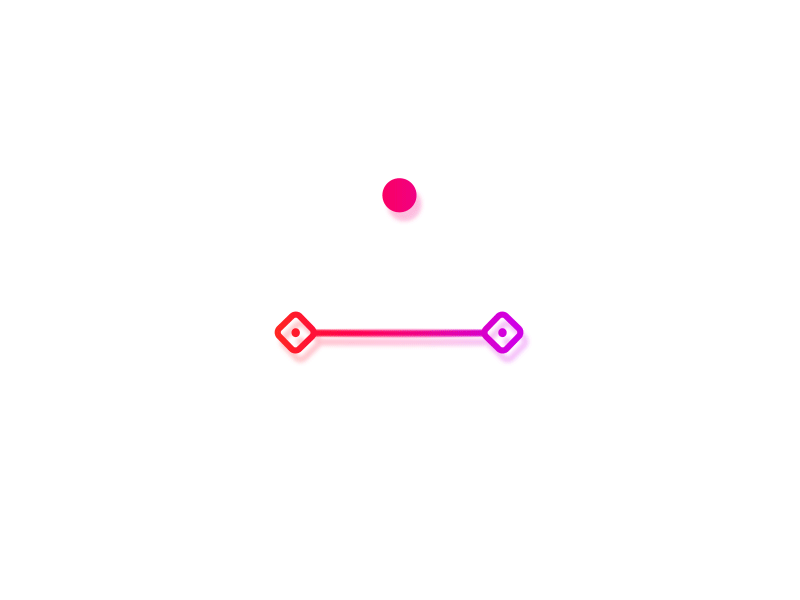 Bouncing ball animation ball bounce cyclic flat gif loader loading