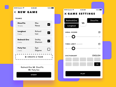 Wireframing app game ios sketch ux wireframes