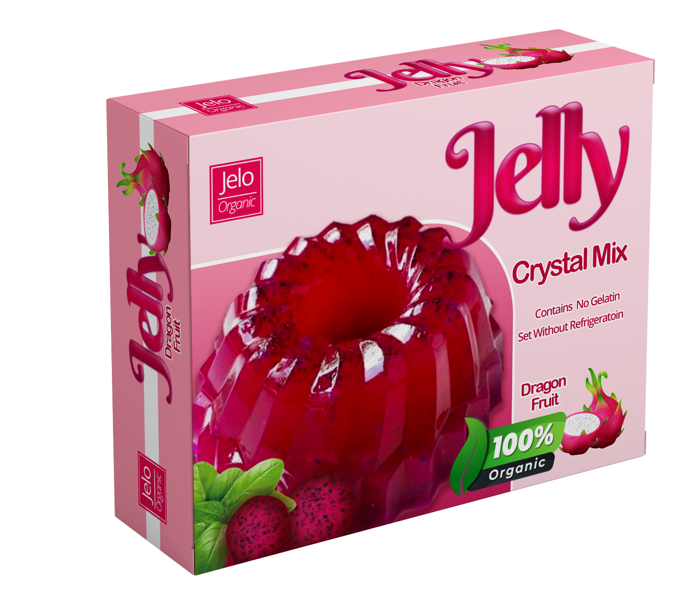 Example of Designing Package And Labels In Print.