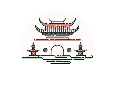 icon chinese style
