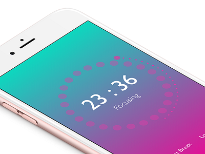 FocusDots focus minimalist minutes pomodoro productivity second tasks time timer tomato tracker work