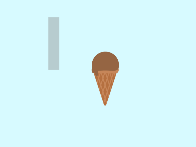 I for Ice Cream! alphabet children i ice cream illustration motiongraphics