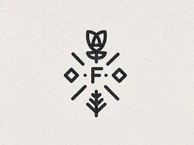 ∆ My little flower ∆ icon illustration logo logomark logomarks logos shape symbol texture vector