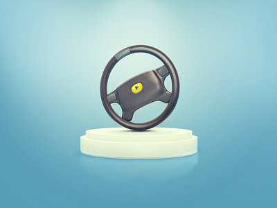 Steering wheel c4d cinema 4d icon play steering wheel wheel vray