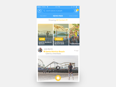 TapirApp capture follow location record social startup tapir venue video