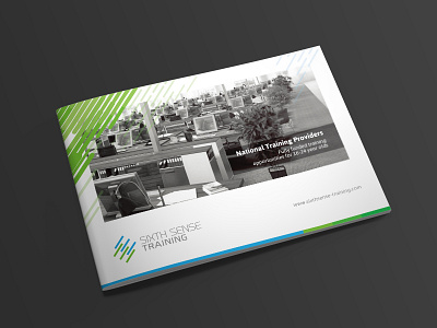 Sixth Sense Training _ Brochure Design booklet brochure clean corporate creative design film magazine office simple student training