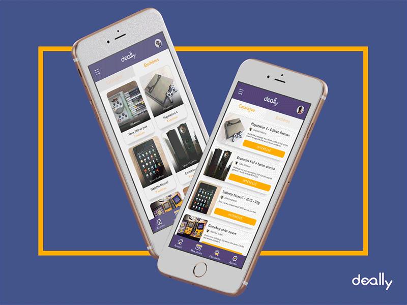 Deally - Swap your objects app deal exchange ios project swap trade trading