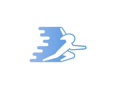 Light Racer figure person racer runner