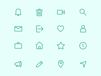 Line Icons file icons iconset line sketch