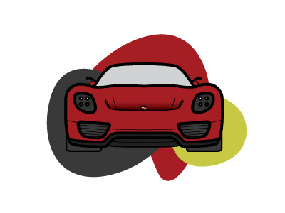 Porsche 918 Spyder. 918 apex automotive car exotic illustration porsche race spyder