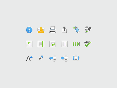 Small Toolbar icons 24px dropper icons macos spray tab toolbar