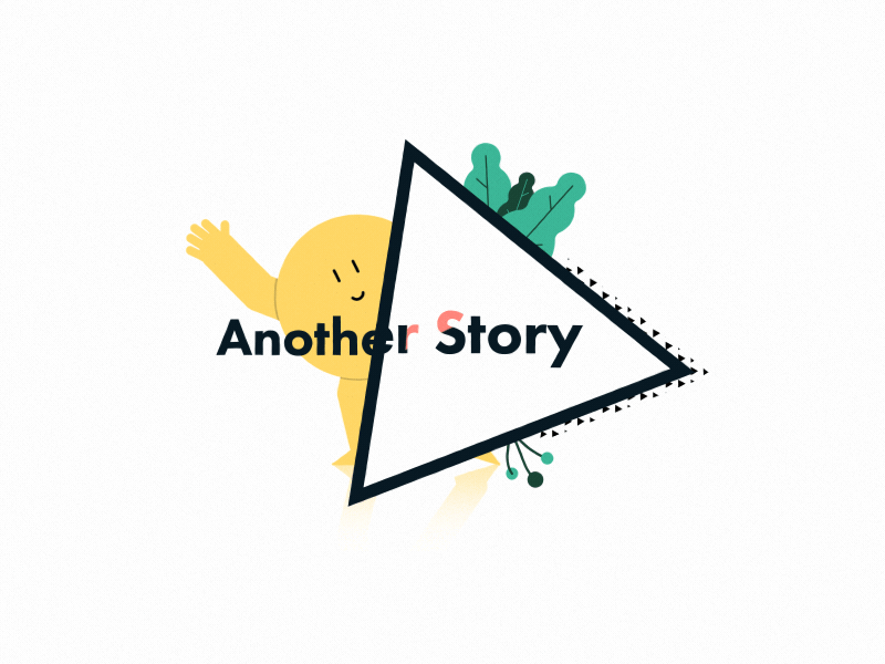 Another Story.. after effects animation character rubberhose title