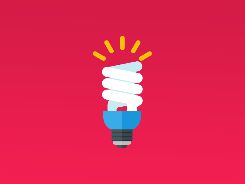 Lightbulb design illustration lightbulb vector