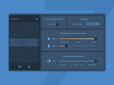 Settings Page - Daily UI #7 control panel dailyui design interface settings ui