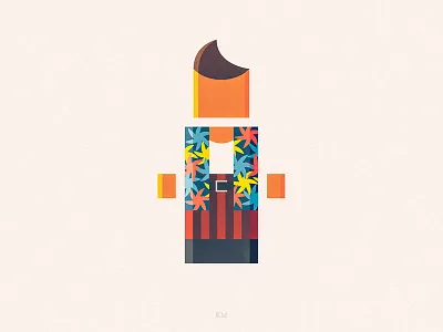 Ace Ventura aceventura anybuddy characterdesign geometric minimal