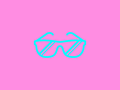 Day 14 - Summer - 100 Days of Icons 100 bunny days icon illustration sam sun sunglasses
