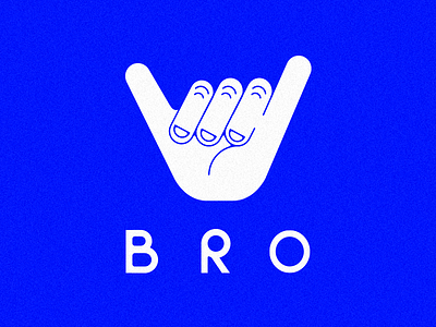 Shakas BRO branding bro logo shaka shakas surf report surfing surfs up dude