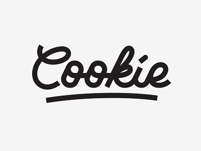 Lettering III cookie lettering monoline