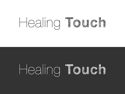 Healing Touch Logotype design finger healing human logo logotype print senses symbol touch typography