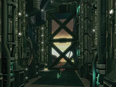 Research Facility - Unreal Ed 3d 3ds design engine fahrenheit game max project unreal video