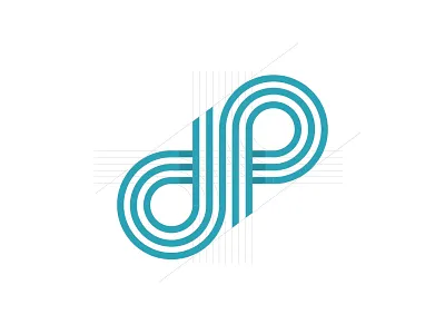 JP Logo Grid grid icon infinity j jay samuel price jp logo p
