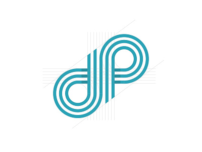 JP Logo Grid grid icon infinity j jay samuel price jp logo p