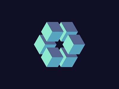 003 — Color and Shape block cube daily pattern