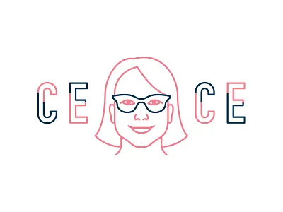 Line Portrait cece illustration line monoweight portrait