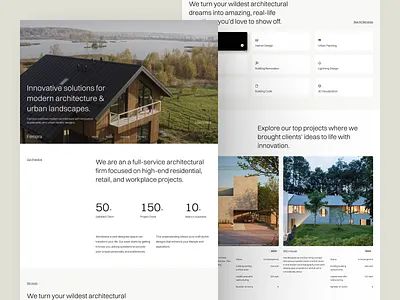 Femora - Architectural Firm architect architect agency architecture architecture agency building company profile design agency figma firm home house landing page minimal minimalist property real estate ui web agency web design website