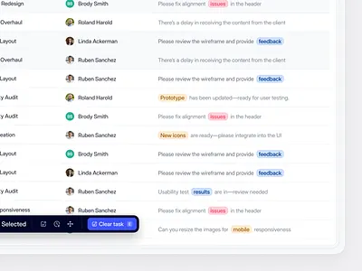 Table 🗂️ clean desktop app saas table ui uidesign uiux ux web app web application