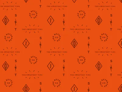 Sweet Ting - Pattern Exporation brand development identity pattern