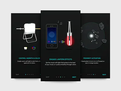 BaseLantern walkthrough screens app baselantern ios walkthrough