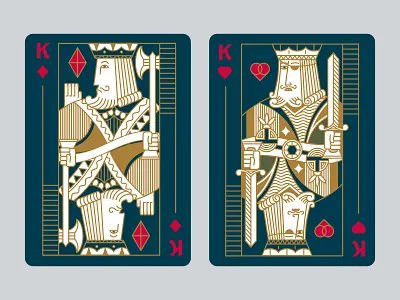 Kings back cards gambling games of chance playing cards spade