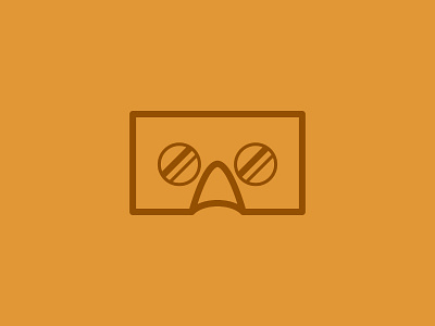 Day 15 - VR - 100 Days of Icons 100 bunny cardboard days google icon illustration sam vr
