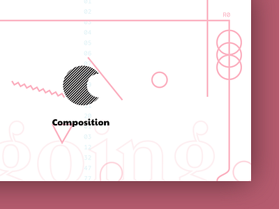 Old Work As A Pattern™ draft aesthetic geometry layering makelines texture through geometry type utilitarian