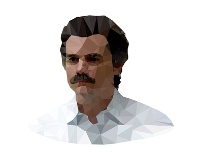 El Patrón don pablo el patron low poly narcos pablo escobar