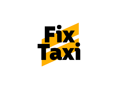 Logotype TAXI fix taxi logo logotype taxi