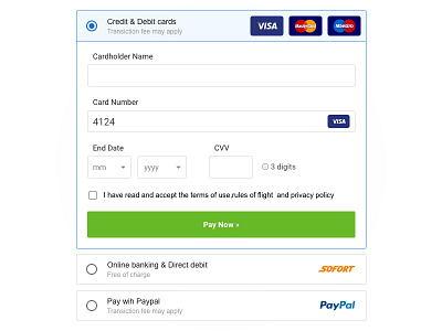 Pay with Credit Card credit card file free payment paypal sketch sofort visa